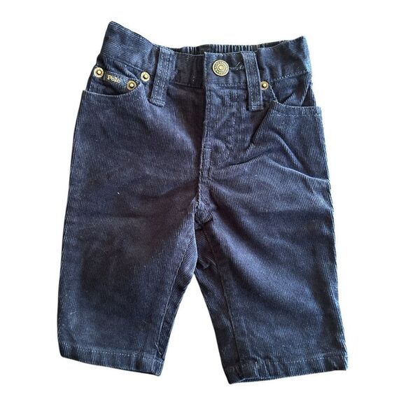 Polo Ralph Lauren Boys navy corduroy pants - Picture 1 of 7
